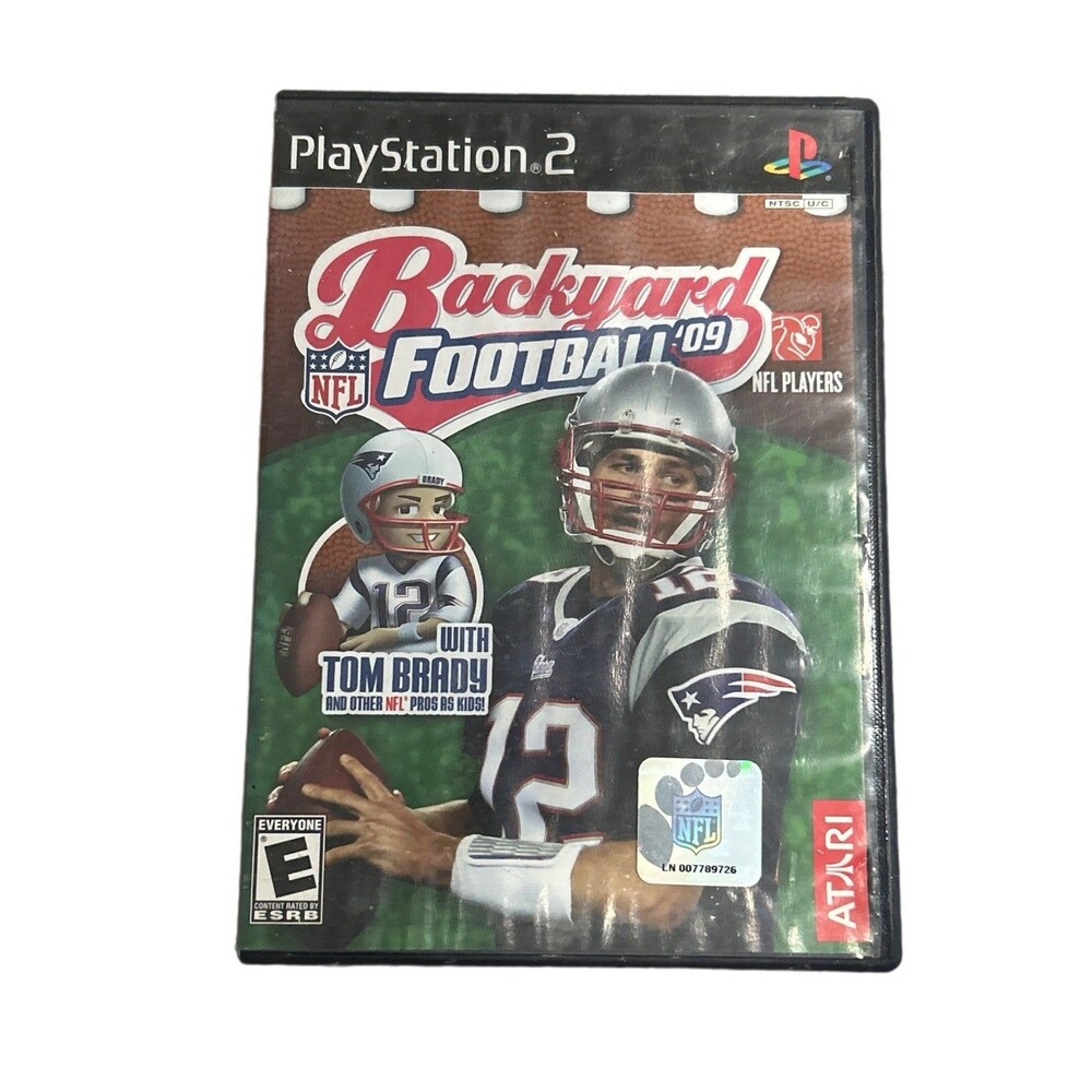 Backyard Football '09 with Tom Brady (Sony PlayStation 2, 2008) PS2